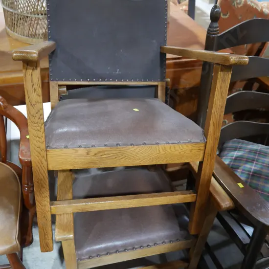 Two dining chairs
