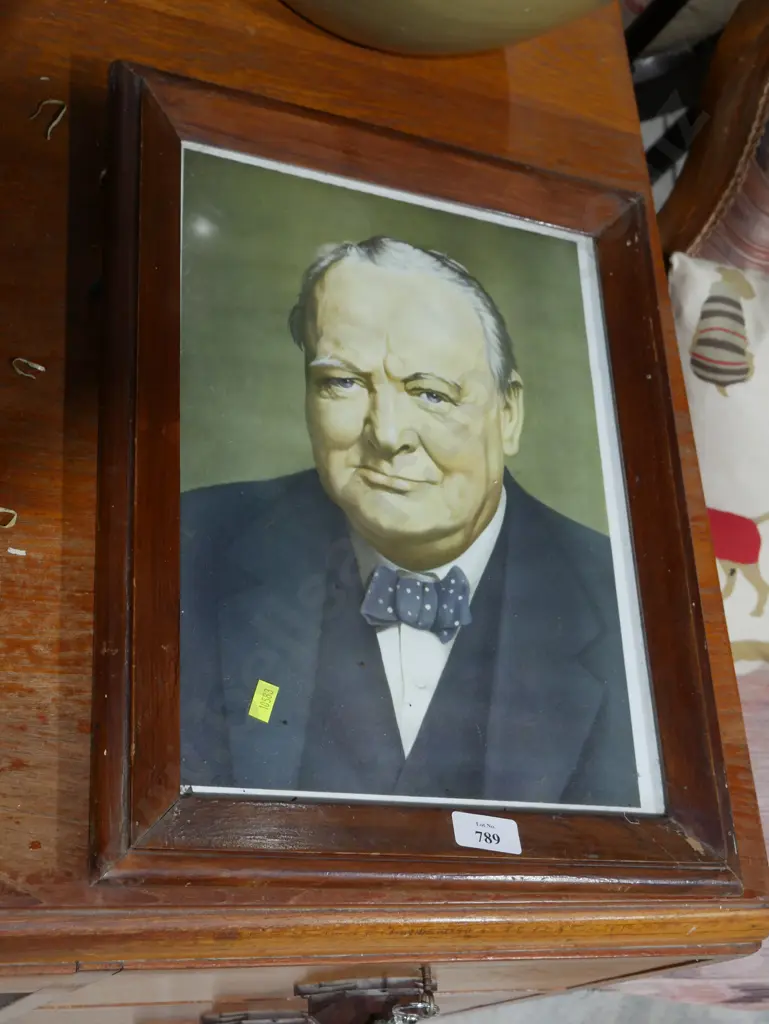 Winston Churchill portrait Image 1++