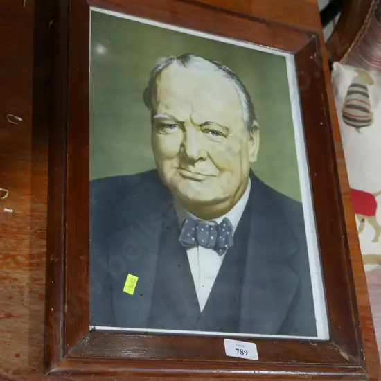 Winston Churchill portrait