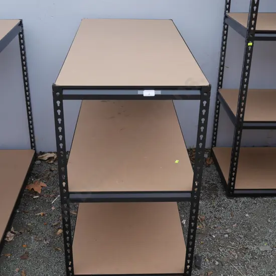 3 tier metal shelf