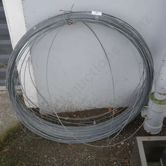 Galvanized wire