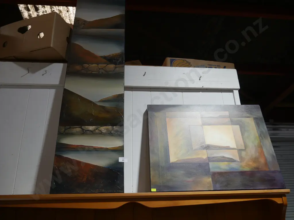 D.gillanders 2 paintings Image 1++