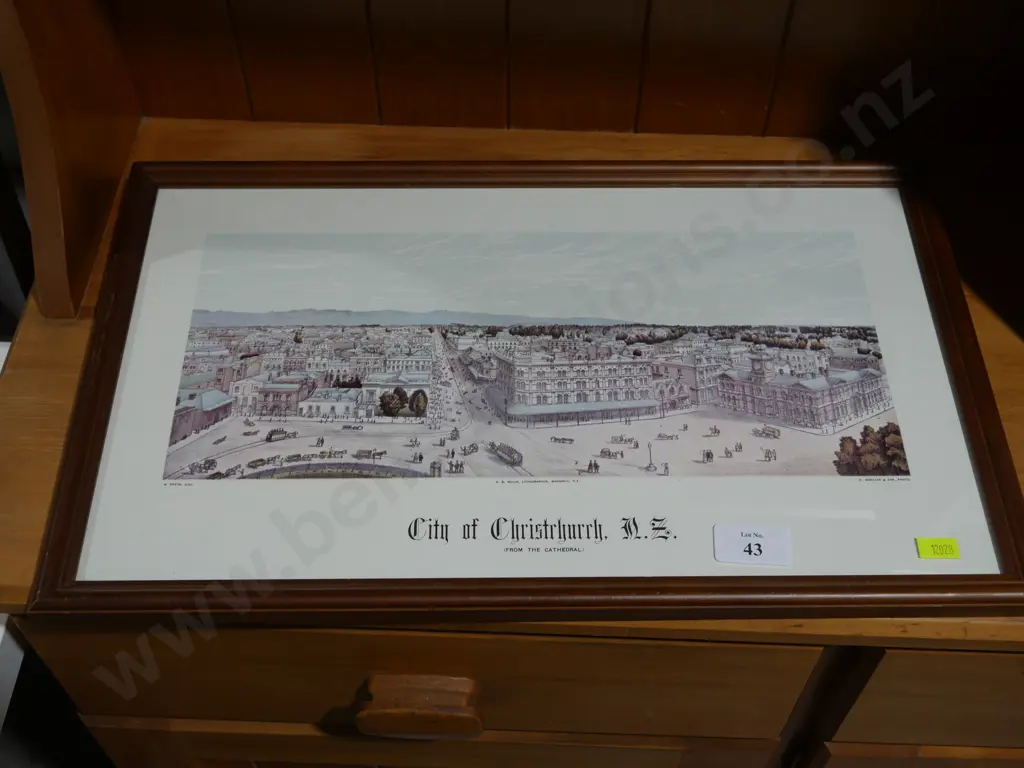 Print of Christchurch City Image 1++