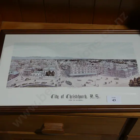 Print of Christchurch City