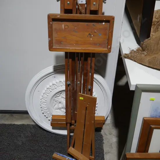 Painting easel etc