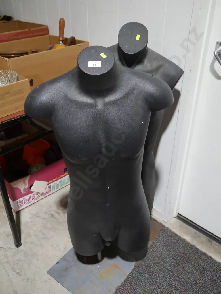 2 mannequin torsos Image 1++