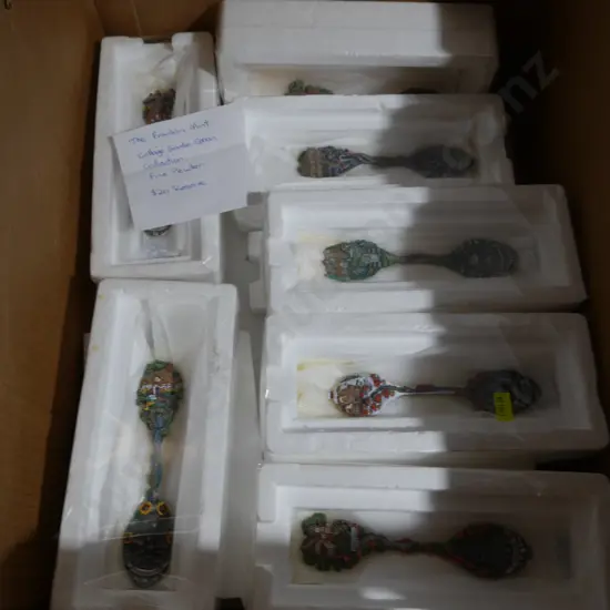 Cottage garden spoon collection