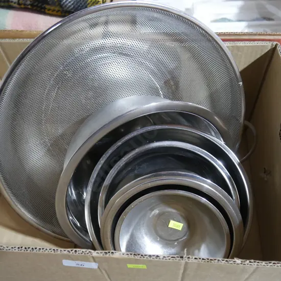 Metal bowls