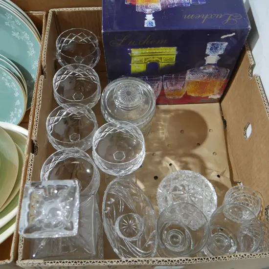 Glassware etc