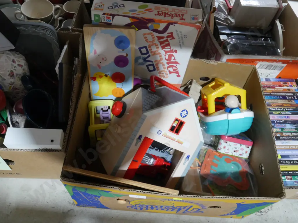 Two boxes of toys etc Image 1++
