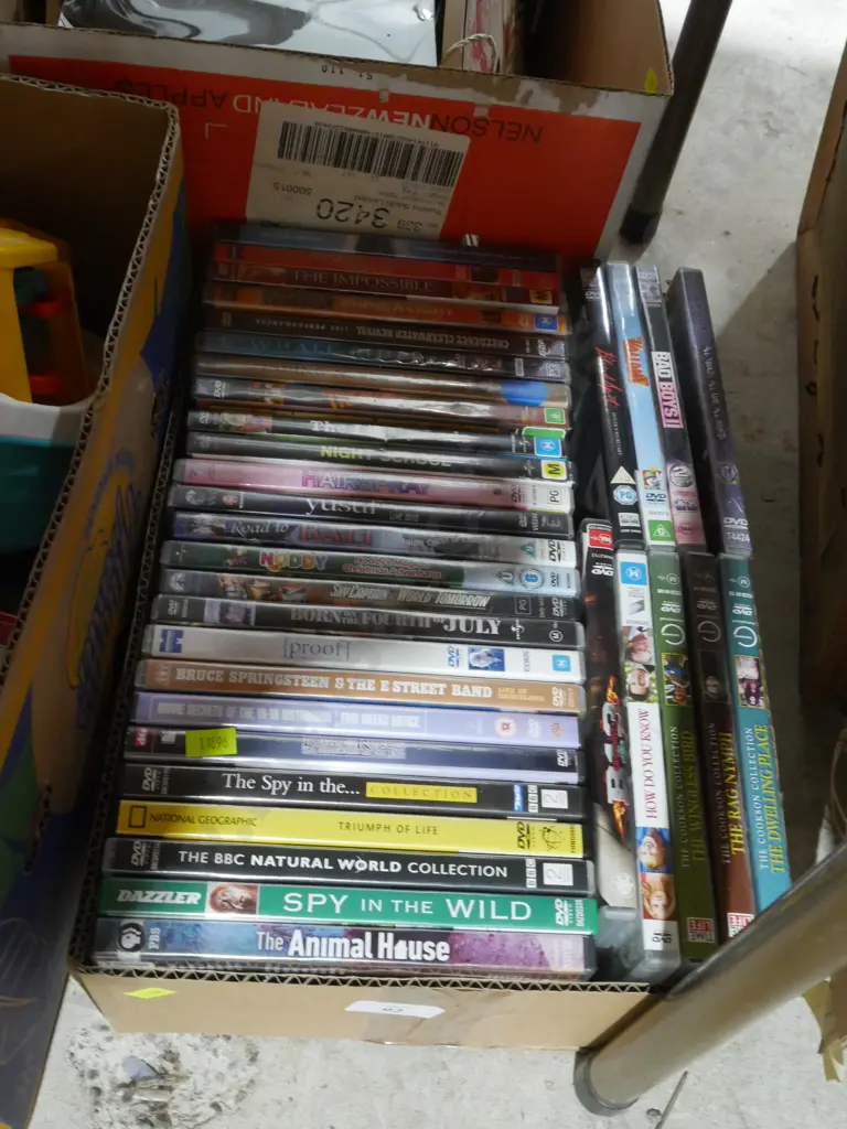 Box of DVDs Image 1++