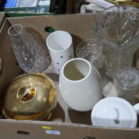 Vases etc