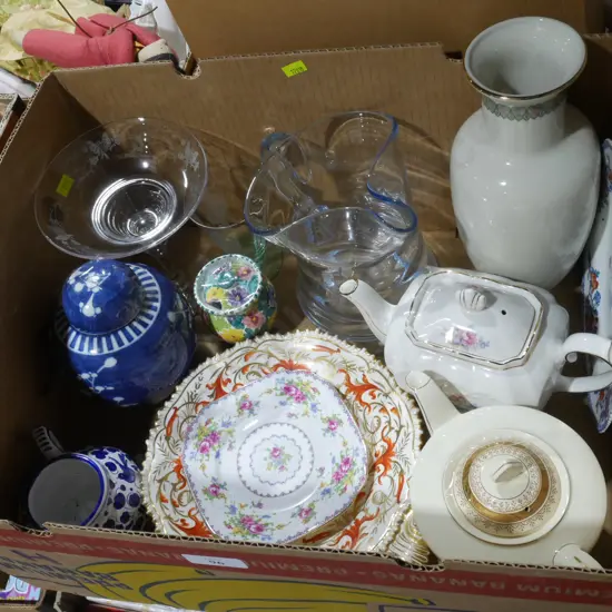 Vases, plates etc
