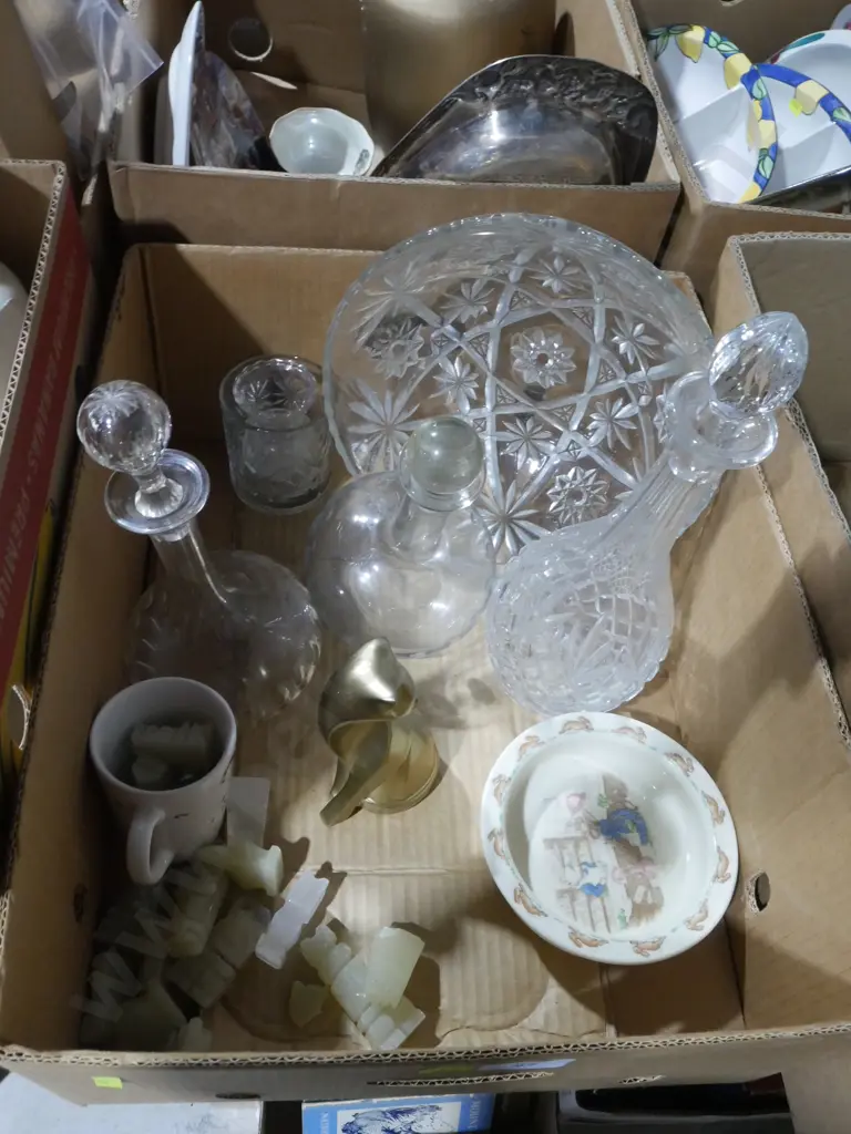 Ornaments, glass decanters Image 1++