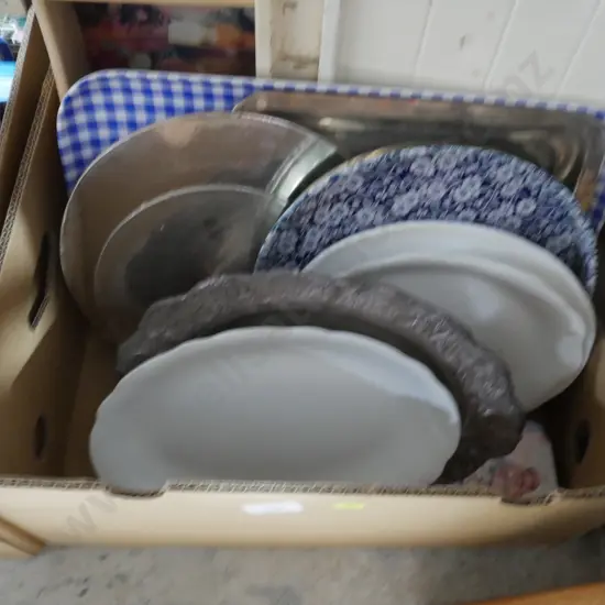 Serving trays, platters