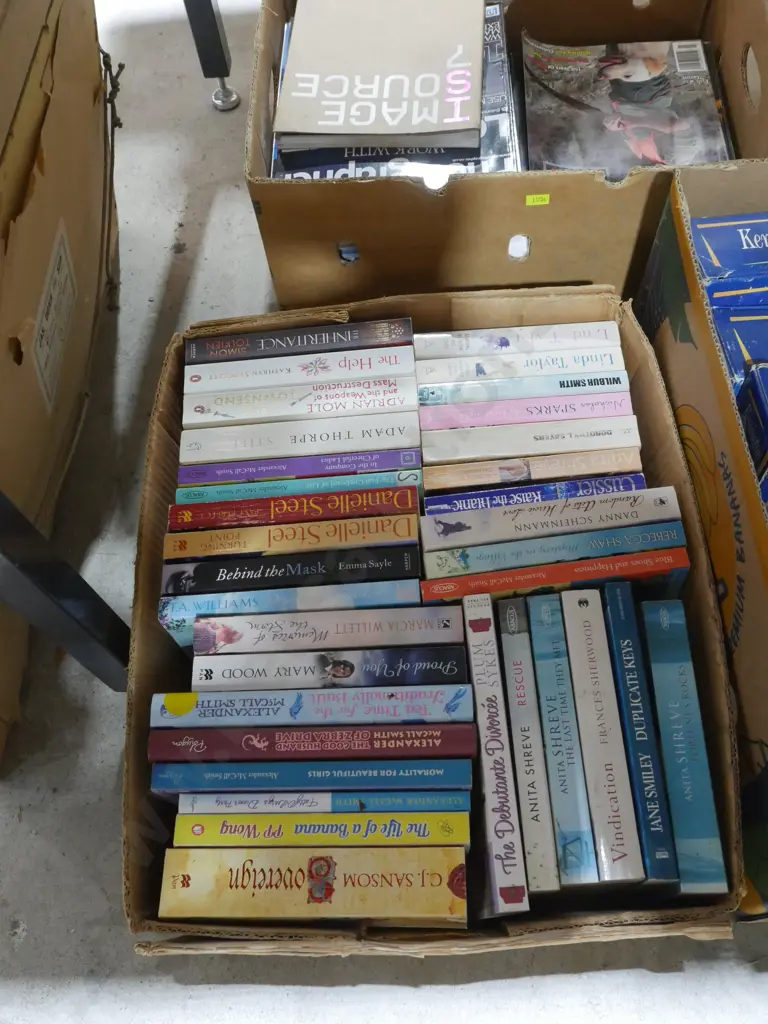 Box of books Image 1++