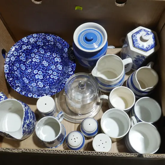 Blue and white china