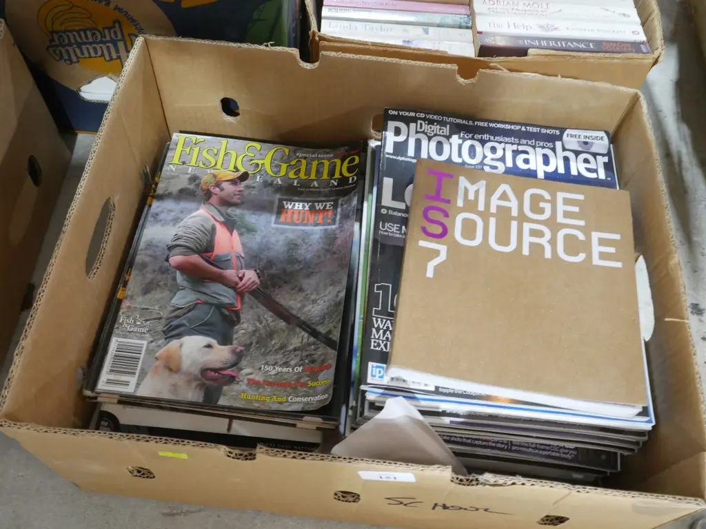 Fishing magazines etc Image 1++