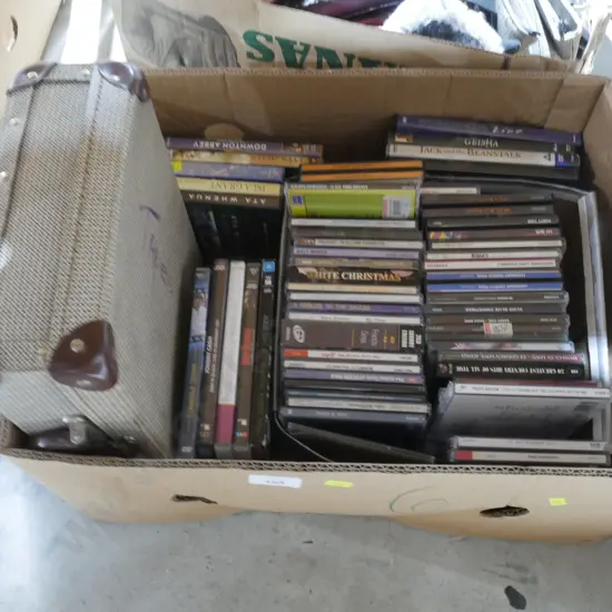 CDs, tapes etc