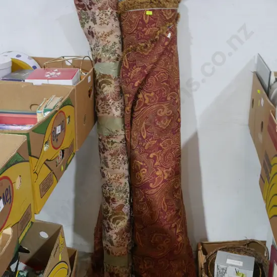2 rolls of fabric