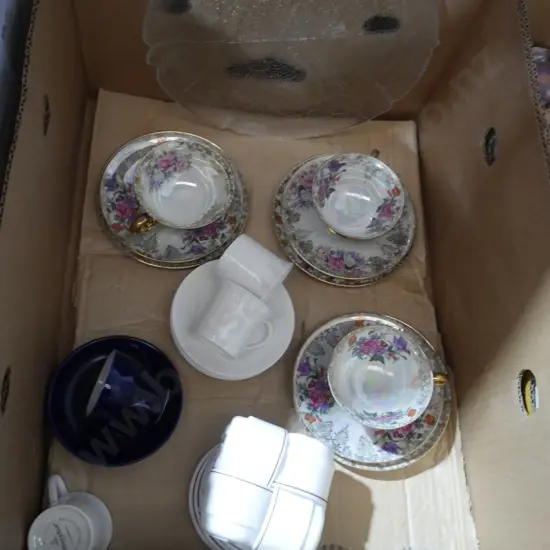 Trio's, cups and saucers