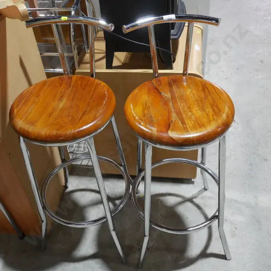Pair of bar stools