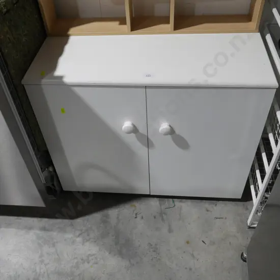 Small white cabinet