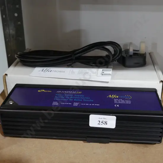 Alfatronix mains power supply