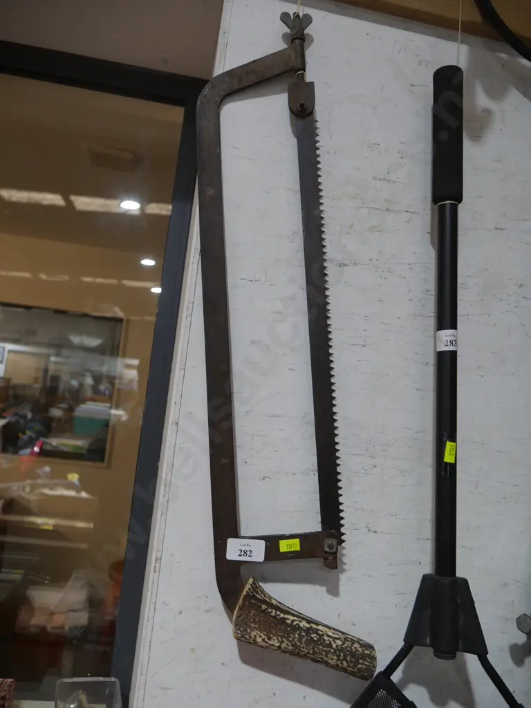 Antler handle saw Image 1++
