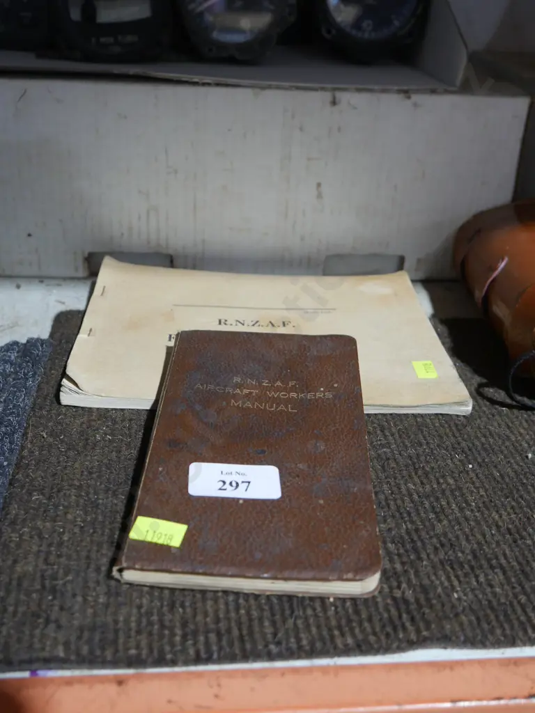 R.N.Z.A.F flight authorisation book and aircraft workers manual Image 1++