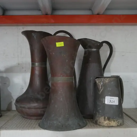 Copper jugs