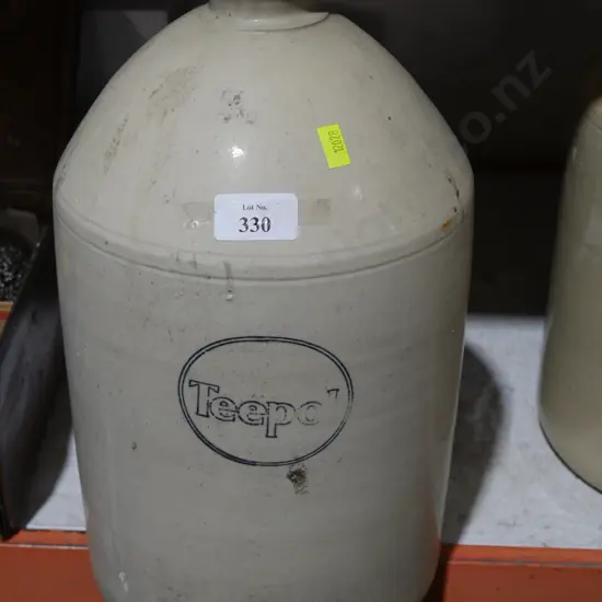 Teepol stone jar