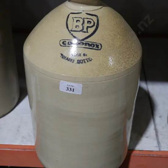 BP compound, Timaru Potteries jar