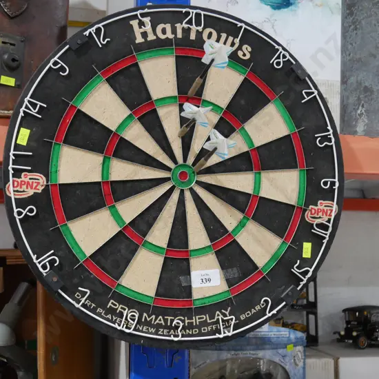 Dart board