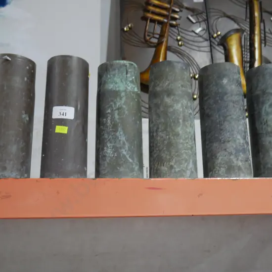 6 ammunition shells