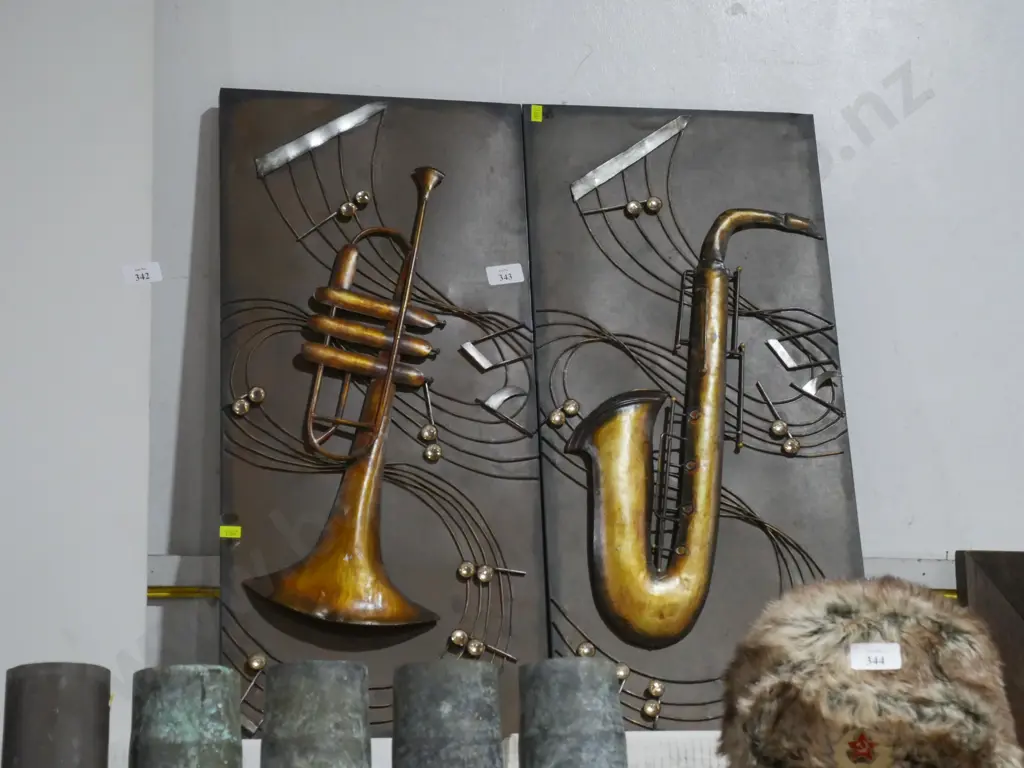 2 tin artworks Image 1++