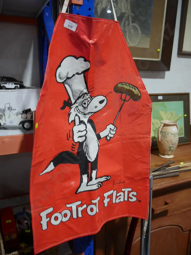 Footrot Flats cooking apron Image 1++