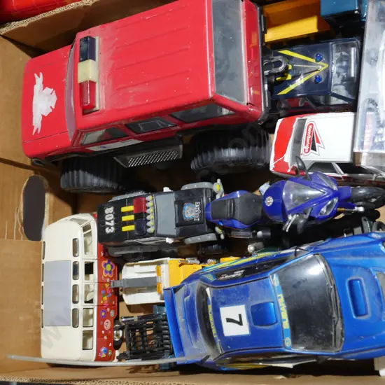 Assorted vehicles