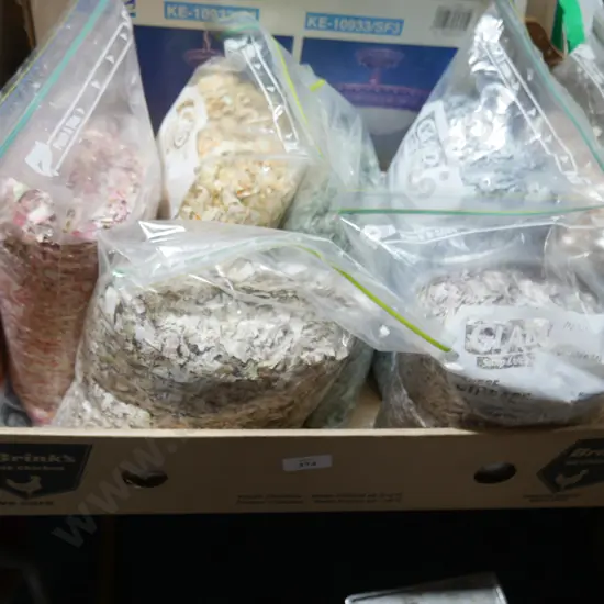 Shredded bank notes