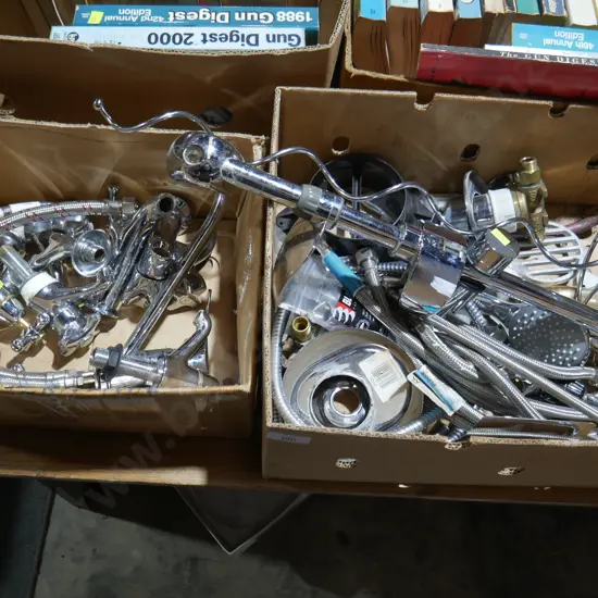 2 boxes tap mixers etc