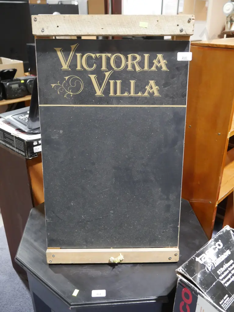 Victoria villa sign Image 1++