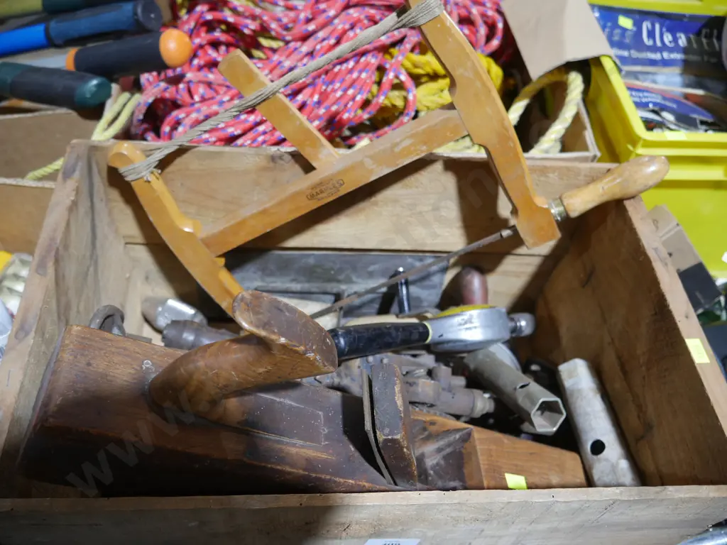 Wood plane, hand drills etc Image 1++