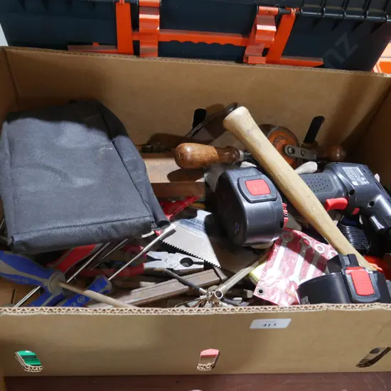 Assorted hand tools