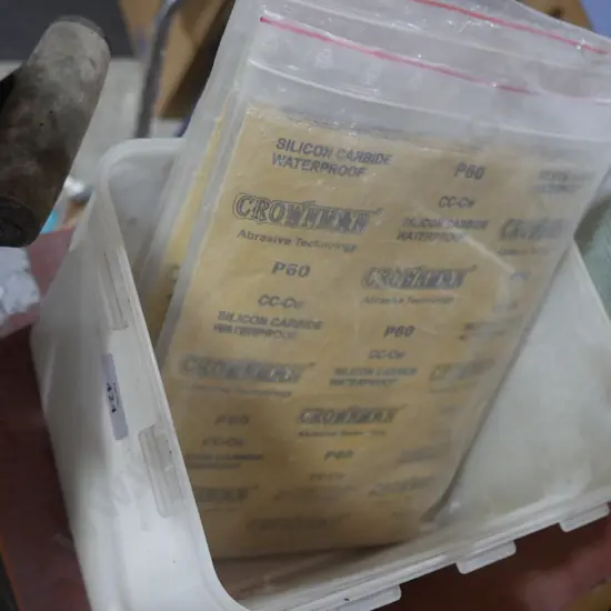 Sanding paper