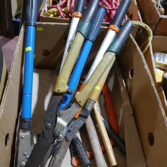 Shears, hammers etc