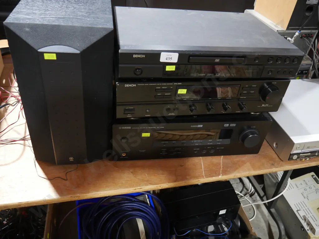 Denon and Yamaha stereo gear Image 1++
