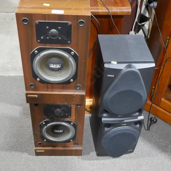 2 pair speakers