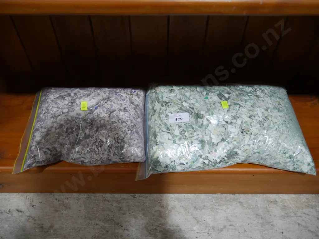 Shredded bank notes Image 1++