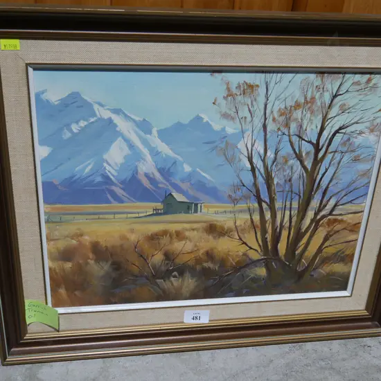 Garrick Tremain oil painting