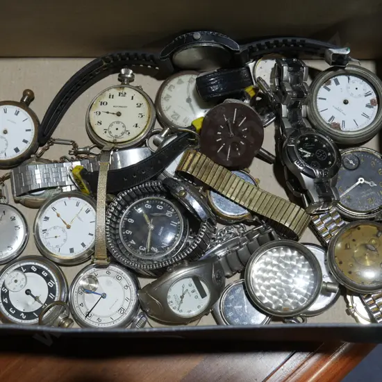 Pocket watch parts, mens watches.